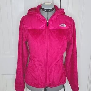 The North Face Osito Fleece Hooded Jacket Size SP Magenta Pink